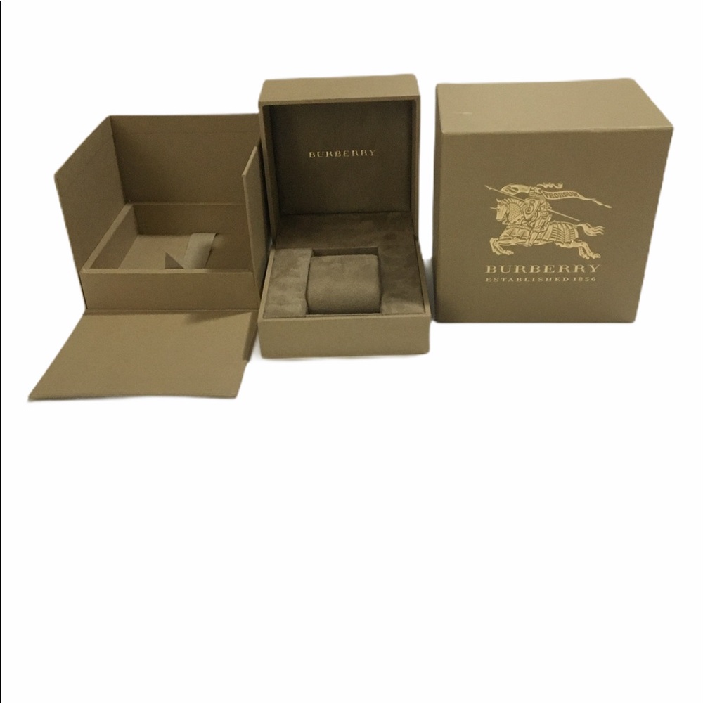 Burberry Mens Watch Box & Shoes  Empty Box Only